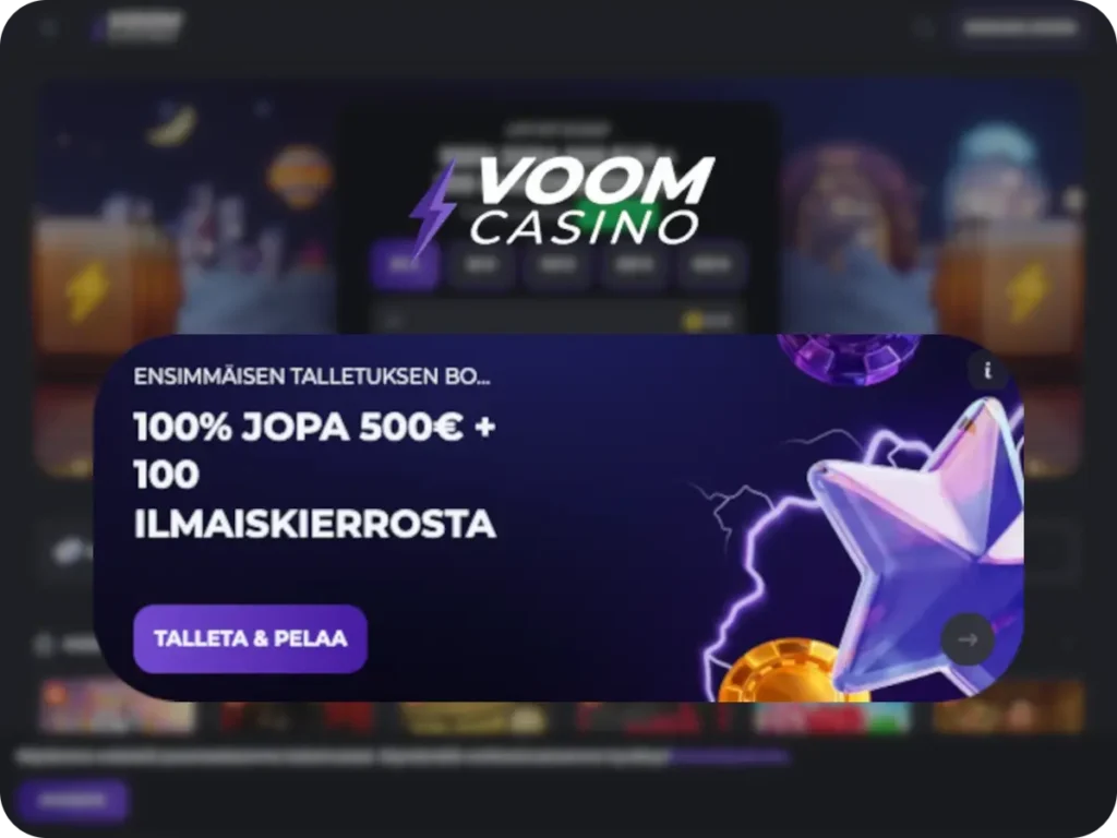 Voom Casino -kampanjatarjoukset